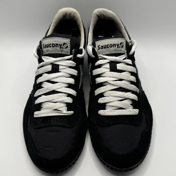 Saucony Bullet | Running Shoes | Black/White | Women's 8.5 | EUC | 1943-37 - Picture 2 of 8